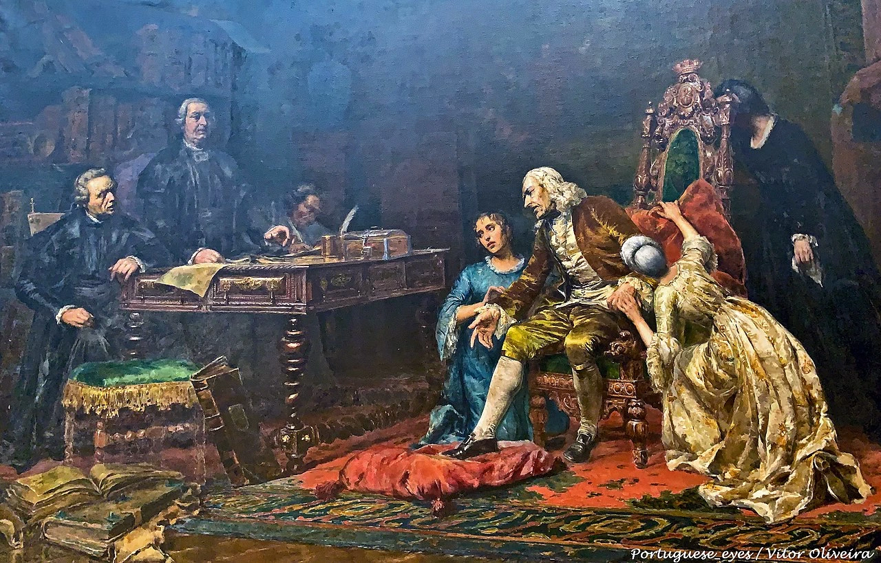 L'interrogatorio finale del marchese di Pombal, 1891 - Museu Jose Malhoa, Caldas da Rainha